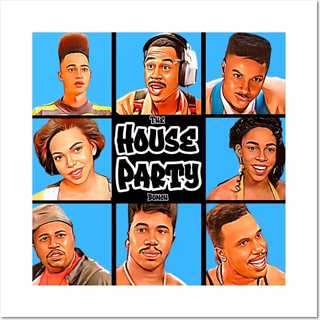 The House Party Bunch Wall Art by M.I.M.P.